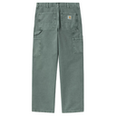 Carhartt WIP Double Knee Pant Silver Pine Stone Canvas