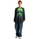 DC Men's Sylem L/S Jersey Tee - Lime Green