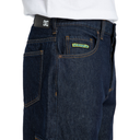 DC Men's Worker Baggy Denim Cargo Pants Rir - Dark Denim