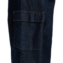 DC Men's Worker Baggy Denim Cargo Pants Rir - Dark Denim