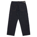 DC Men's Worker Baggy Denim Cargo Pants Rir - Dark Denim