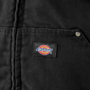 Dickies Hilham Hooded Canvas Jacket Black