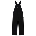Dickies Women's Loose Canvas Bib Overalls - Black