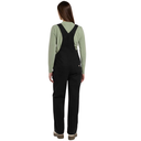 Dickies Women's Loose Canvas Bib Overalls - Black