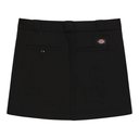 Black skirt with a brand logo on a white background