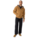 Dickies x Thrasher Zippered Hoodie Brown Duck