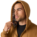Dickies x Thrasher Zippered Hoodie Brown Duck