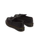 Dr. Martens Adrian Yellow Stitch Ambassador Leather Loafer Shoes - Black