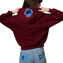 Eviλ Eye Cyclops Hoodie - Deep Burgundy