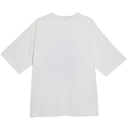 White t-shirt on a white background