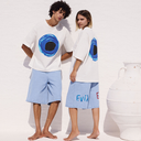 Eviλ Eye Evil Eye Front Tee - White