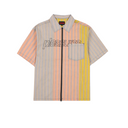 Pleasures Garner Zip Shirt Peach