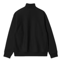 Carhartt WIP Half Zip American Script Sweatshirt - Black