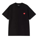 Carhartt WIP S/S Heart II Hartt Tee - Black