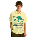 Hélas Vacances Shirt - Pastel Yellow