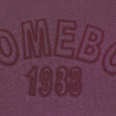 Homeboy 1988 Crewneck - Maroon Washed