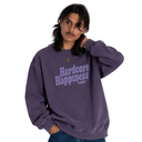 Homeboy Hardcore Happiness Crewneck - Lilac Washed