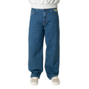 Homeboy X-tra Baggy Diamond Denim Pants Washed Blue