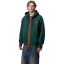 Carhartt WIP Hooded American Script Jacket - Dark Fir