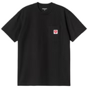 Carhartt WIP S/S Pocket Heart Tee Black Red