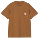 Carhartt WIP S/S Pocket Heart Tee Hamilton Brown