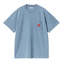 Carhartt WIP S/S Ingo Pocket Tee Light Blue Garment Dyed