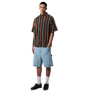 Carhartt WIP S/S Jarrell Shirt Jarrell Stripe Conifer