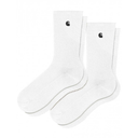 Carhartt WIP Madison Pack Socks White Black