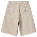 Carhartt WIP Women's Brandon Short Fleur De Sel Stone Dyed