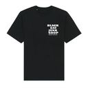 Kuro Neko Black Cat Quality Supplies Tee - Black/White