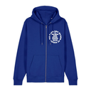 Kuro Neko Circle Logo Zip Hoodie - Blue