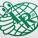 Last Resort AB Atlas Monogram S/S Tee - White/Kelly Green - Ministry Of Concrete