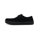 Moc-style shoes by Last Resrt AB named VM006 Moc Black Suede