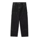 Carhartt WIP Nash Double Knee Pant - Black/Stone Washed