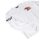 Parra Not Finished L/S Tee - White