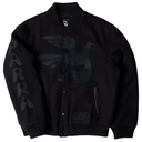 Parra Not Movie Quality Varsity Jacket - Black