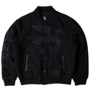 Parra Not Movie Quality Varsity Jacket - Black