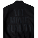 Parra Not Movie Quality Varsity Jacket - Black