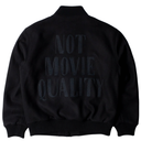 Parra Not Movie Quality Varsity Jacket - Black