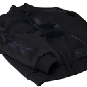Parra Not Movie Quality Varsity Jacket - Black