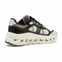 Sneaker with unique sole design on a white background