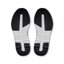 Black and white shoe sole on a white background