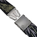 Camouflage belt with Arcade buckle on a white background