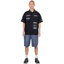 Pleasures S/S Terror Button Up Shirt Black