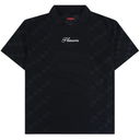 Pleasures Planets Polo Tee Black