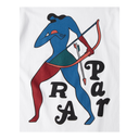 T-shirt with archer design and 'R S A Par' text on a white background
