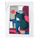 T-shirt with abstract design and 'Parra' branding on a white background