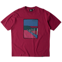Parra Beach Parking Tee Raspberry