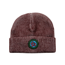 Parra Forgotten Hobbies Beanie - Dark Red