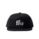 Parra Measuring Tape Logo 5 Panel Hat - Black